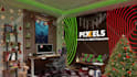 design a realistic virtual background for streams and online meetings