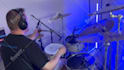 record brushes on drums