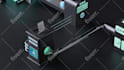 create a 3d isometric animated  explainer video