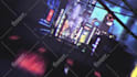 design a neon cyberpunk glitch logo intro for youtube or twitch