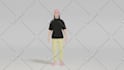 modelling 3d stylized character from blender