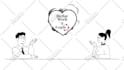 create 2d stick figure style cartoon animation