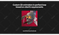make transparent 3d GIF for discord pfp, twitch pfp, logo animation