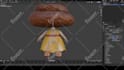 create 3d character modeling for games, films, 3d printing, rigging