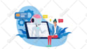 make 2d animated explainer video ad for saas, product, website