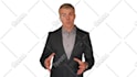 create a green screen british spokesperson or presenter video
