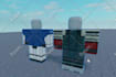 design stylized low poly roblox characters and npcs