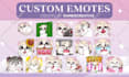 draw twitch emotes, animated emotes, vtuber emotes or twitch sub badges