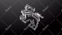 create glass 3d rotating logo or 3d spinning animation