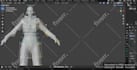 rig 3d character in blender for animation, unreal or unity