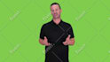 be your male ugc green screen spokesperson in 4k