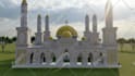 design mosque or islamic interior with realistic 3d rendering