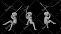 create a game ready 3d character for unity and unreal engine