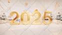 make a beautiful glittering happy new year video
