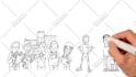 create hand drawn whiteboard animation explainer video