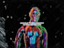 create edit lyric music video vhs crt glitch animated style
