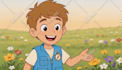 3d kid animation animated music video cartoon animation 2d character animation