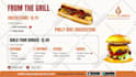 design digital menu, digital menu board or animated menu