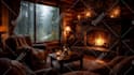 create cozy ambient rain video for youtube channel