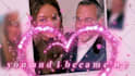 create a romantic wedding, anniversary photo slideshow video