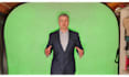 create a green screen british spokesperson or presenter video