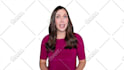 create a green screen spokesperson video