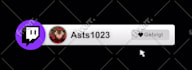 create twitch follow animation