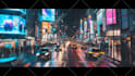 produce a unique artistic ai music video