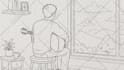 create a hand drawn lyric music video