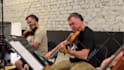 record live strings section in professional studio