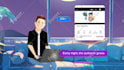 make 2d animation or 2d animated explainer video