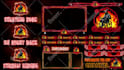 create custom premium full stream branding overlay package for twitch and kick
