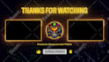 create a professional youtube end screen outro animation