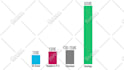 create and animate infographics, pie chart, line chart, bar chart or any