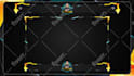 create animated overlay package for kick, twitch, youtube