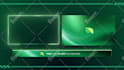 create overlay screen, panels, facecam for your stream