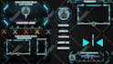 craft animated twitch overlay, kick overlay, youtube overlay with custom theme