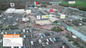 do a real estate drone video editing with motion graphics