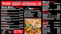 design digital menu, digital menu board or animated  menu