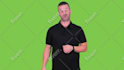 be your male ugc green screen spokesperson in 4k