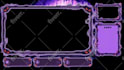 design cute animated twitch and kick stream overlay streaming screens