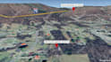 produce a cinematic video from google earth