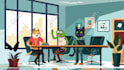 do high quality 2d character animation