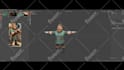 model a stylized 3d cartoon character or 3d game character
