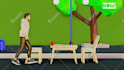 do 3d character walk, running and jumping animations