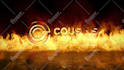 create stunning fire and smoke logo animation