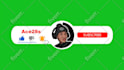 make modern youtube subscribe animation, like and bell icon button