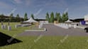 render outdoor formal and informal event design