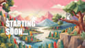 create a custom animated background for twitch, kick, vtubers, and gaming stream