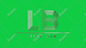 make a glossy reflection logo video loop